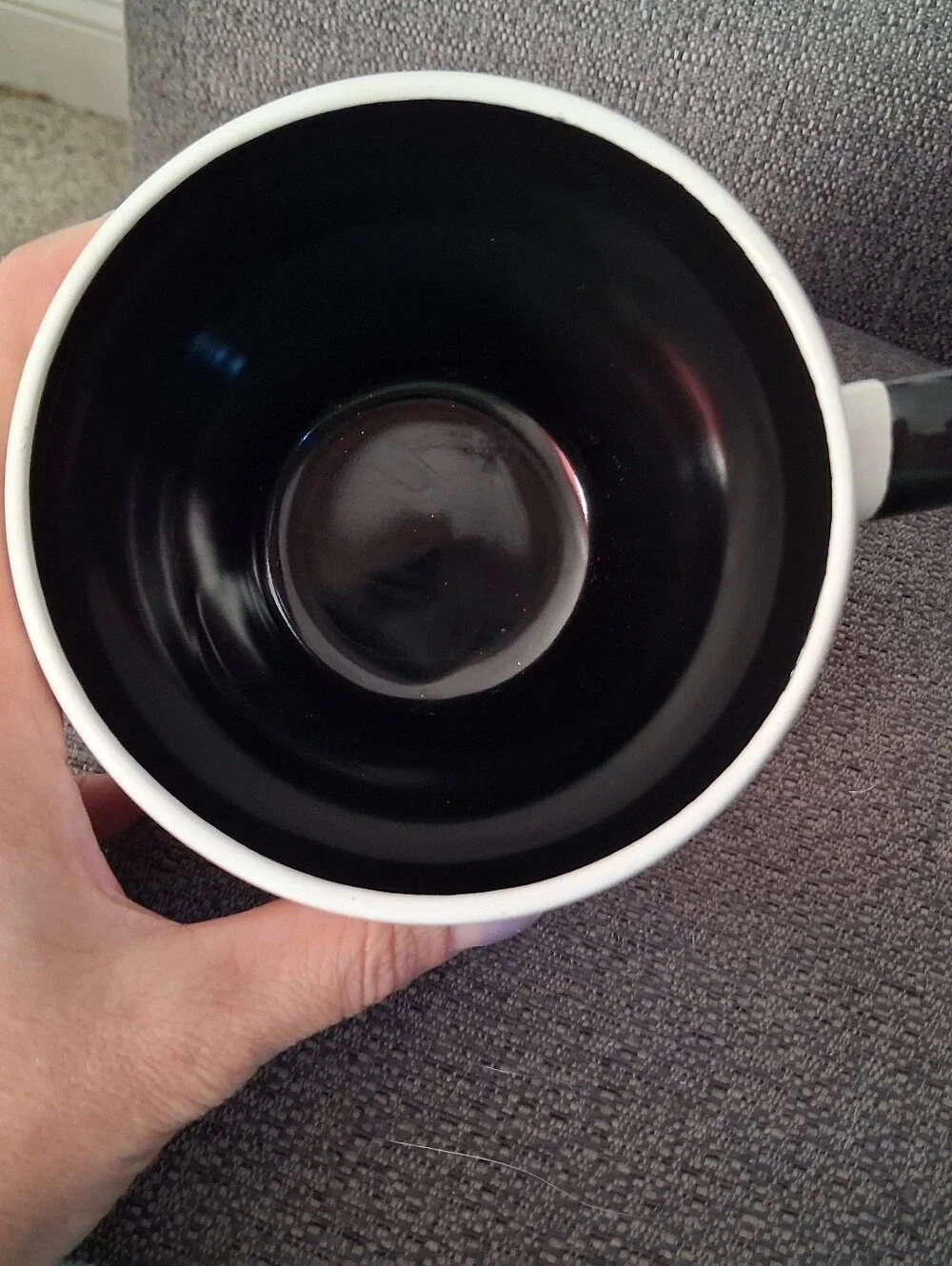 Arbor White Mug with Black Print